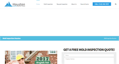 Desktop Screenshot of moldinspectionhouston.com