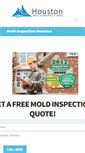 Mobile Screenshot of moldinspectionhouston.com
